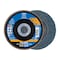 Pferd 5" x 7/8" A.H. POLIFAN Flap Disc - Z PSF STEELOX, Zirconia, 60 Grit, Flat 63012 - alternate 1